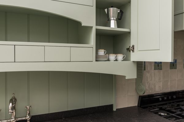 Art Nouveau keuken - Buffetkast
