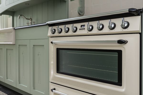 Art Nouveau keuken - Smeg fornuis