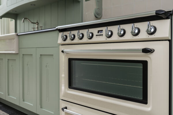 Art Nouveau keuken - Smeg fornuis
