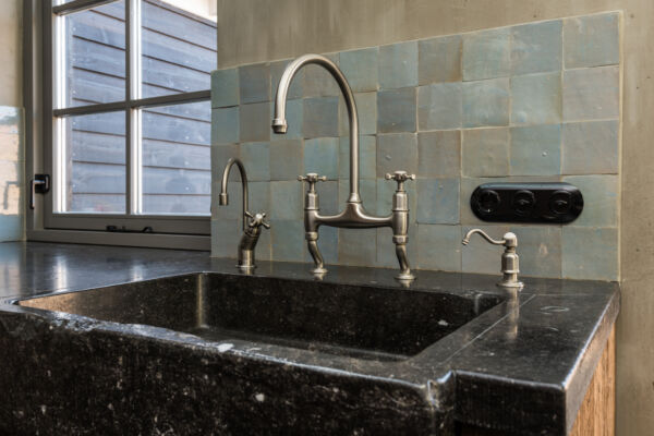 Brugkraan met Quooker