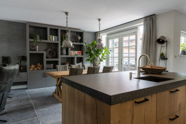 Strakke landelijke keuken Strakke landelijke keuken